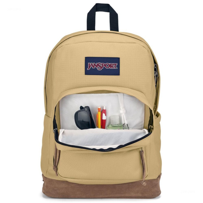 Plecaki szkolne JanSport Right Pack Plecaki Żółte | UPLTG58500