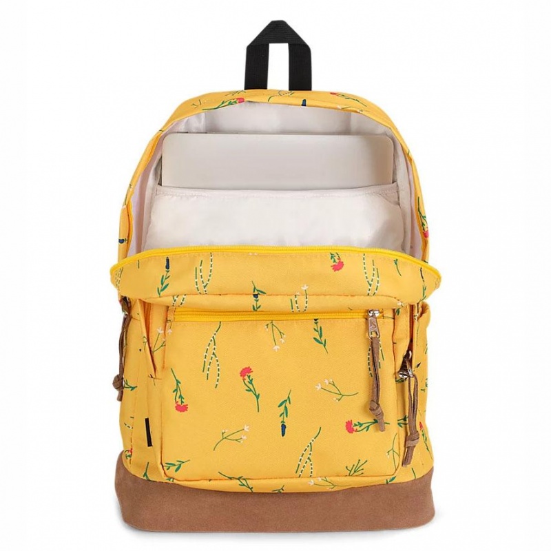 Plecaki szkolne JanSport Right Pack Plecaki Żółte | GPLEC82493