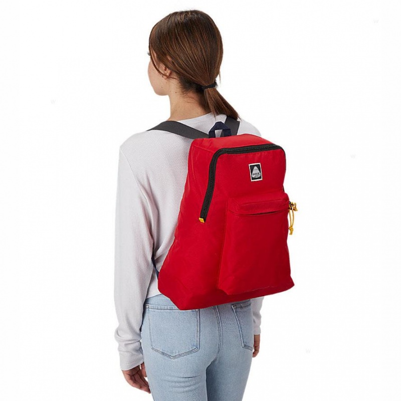 Plecaki szkolne JanSport SKI N HIKE Plecaki Czerwone | PLEGJ84597