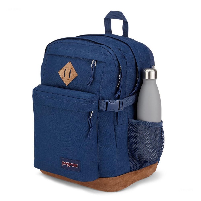 Plecaki szkolne JanSport SUEDE CAMPUS Plecaki Granatowe | PLDYB28691