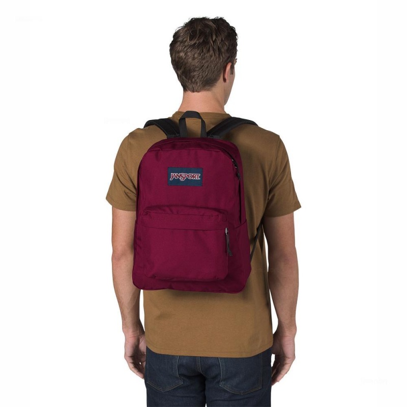 Plecaki szkolne JanSport SuperBreak® Plecaki Bordowe | ZPLNQ16145