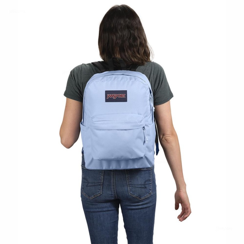 Plecaki szkolne JanSport SuperBreak® Plecaki Głęboka Niebieskie | PLXMI34814