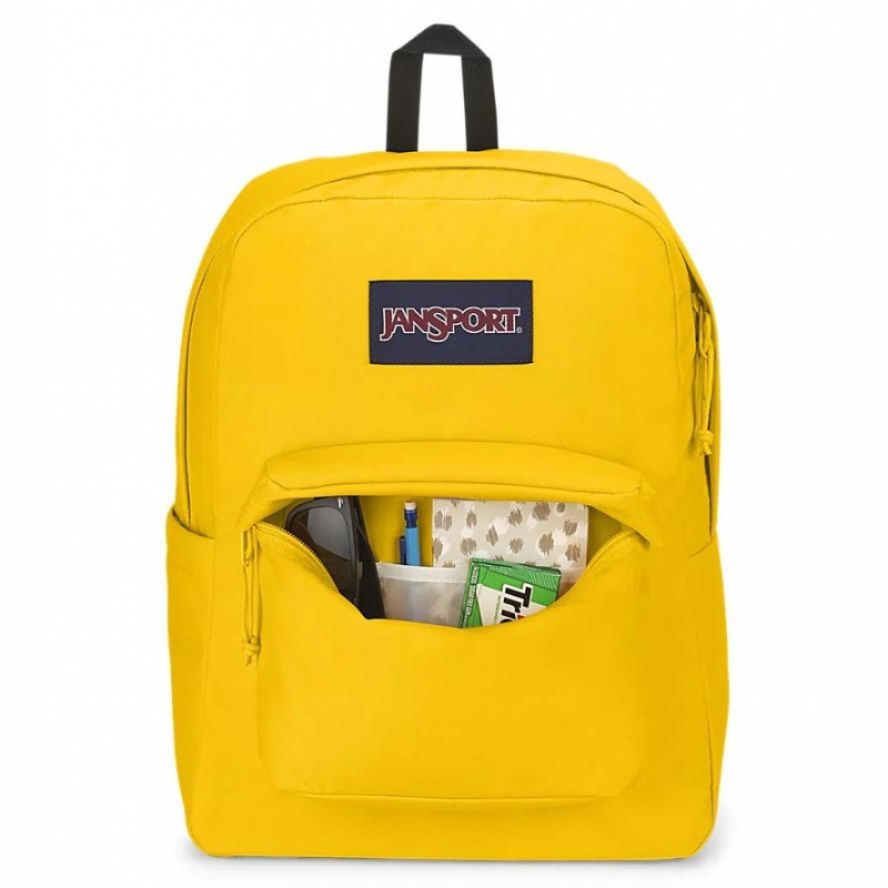 Plecaki szkolne JanSport SuperBreak® Plecaki Żółte | UPLTG84339