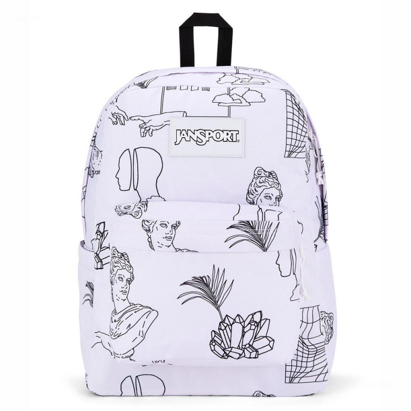 Plecaki szkolne JanSport SuperBreak® Plecaki Białe | PLIIZ16186