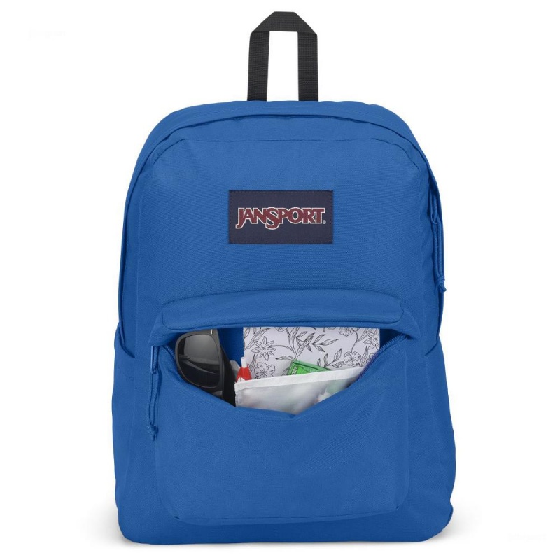 Plecaki szkolne JanSport SuperBreak® Plus Plecaki Niebieskie | PLEAH15633