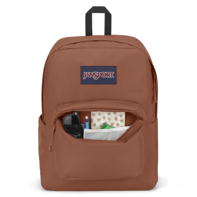 Plecaki szkolne JanSport SuperBreak® Plus Plecaki Brązowe | PLDYB39433