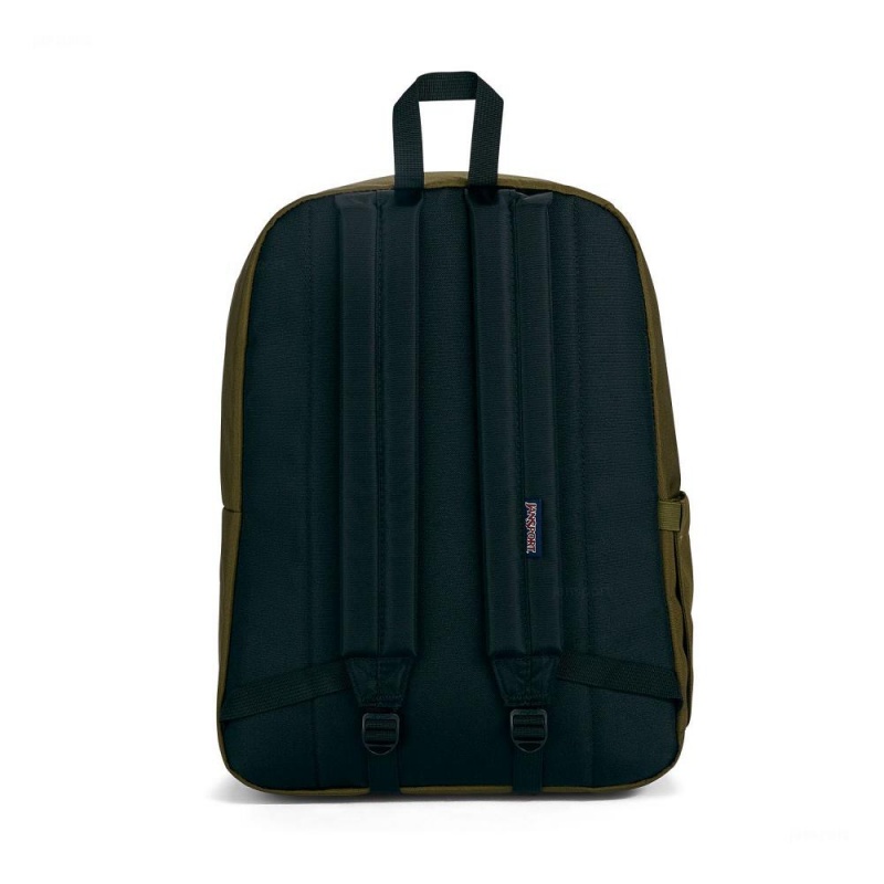 Plecaki szkolne JanSport SuperBreak® Plus Plecaki Oliwkowe | PLDFL10342