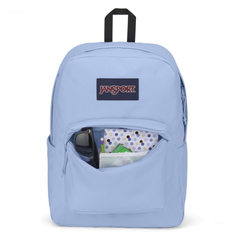 Plecaki szkolne JanSport SuperBreak® Plus Plecaki Głęboka Niebieskie | FPLUI25546