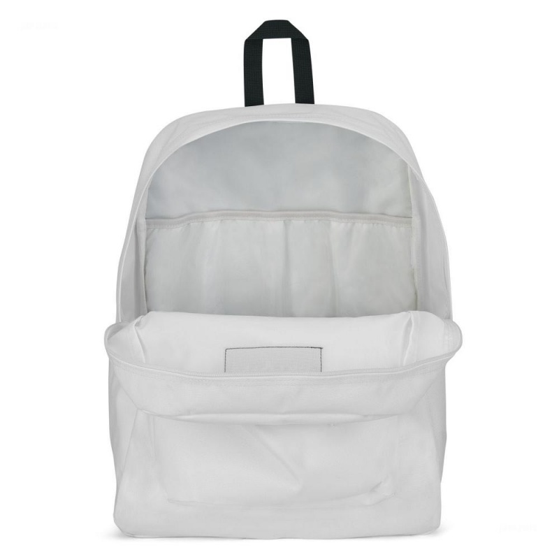 Plecaki szkolne JanSport SuperBreak® Plus Plecaki Białe | ZPLNQ93454